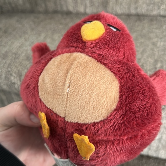 Angry Birds Movie TERENCE Plush Stuffed 6" Backpack Clip 2016 Rovio - Picture 6 of 8